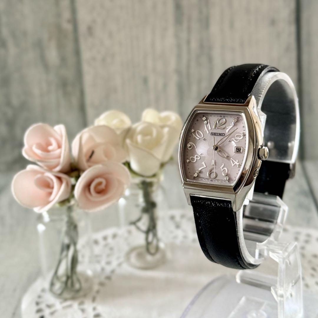 

[USED] Rare SEIKO Lucia Radio-Controlled Solar Watch 1B22-0BT0