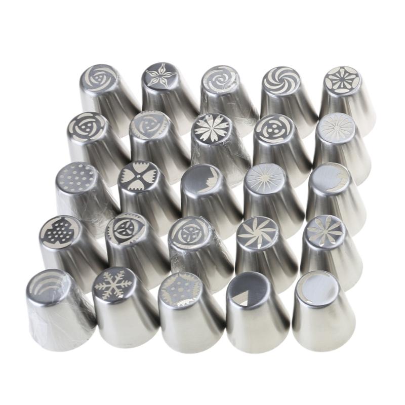 88Pcs Baking Supplies Kit 49Pcs Frosting Piping 3Pcs Russian Ball Piping Tips Flower Frosting Tip Baking Flower Nozzle
