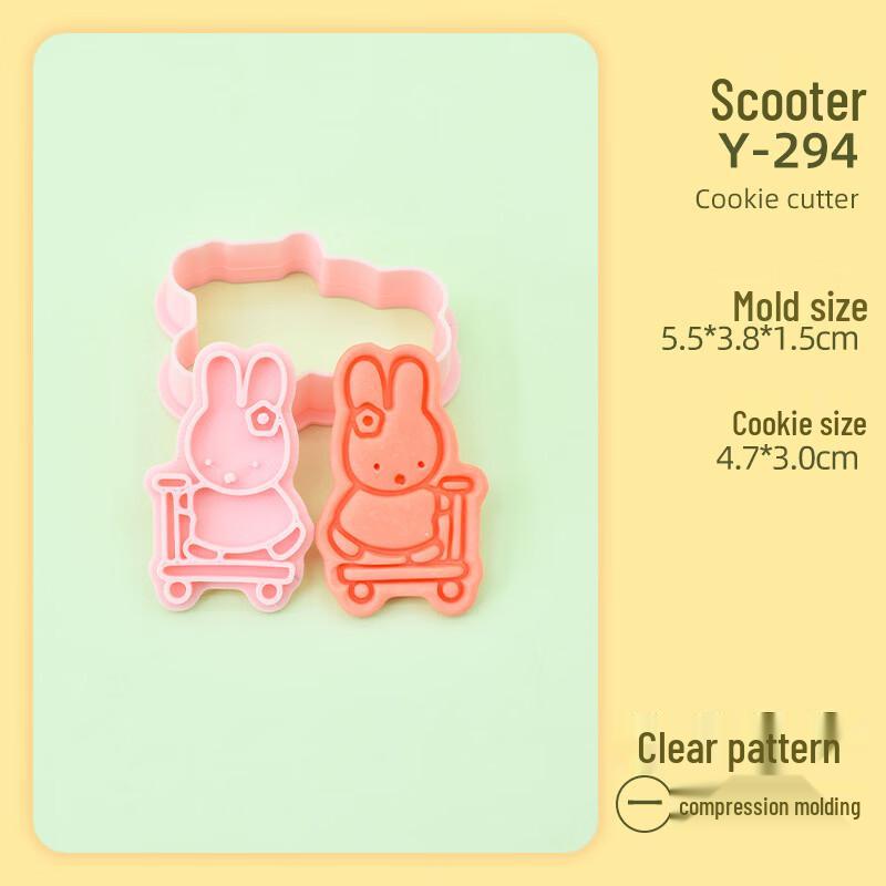 

MDNG Miffy Rabbit & Animal Cookie Molds (5-Piece Set)