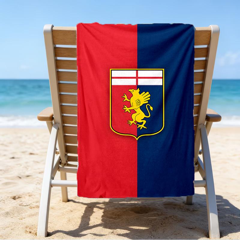 Shield With Griffin Cross Beach Towel - Soft, Absorbent Microfiber, Lightweight, Ideal for The Beach, Parties, Travel, Camping fan gifts