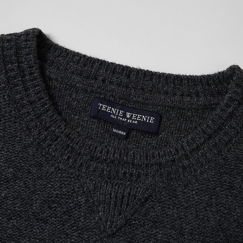 Teenie Weenie Women's Little Bear Letter Winter Sweater