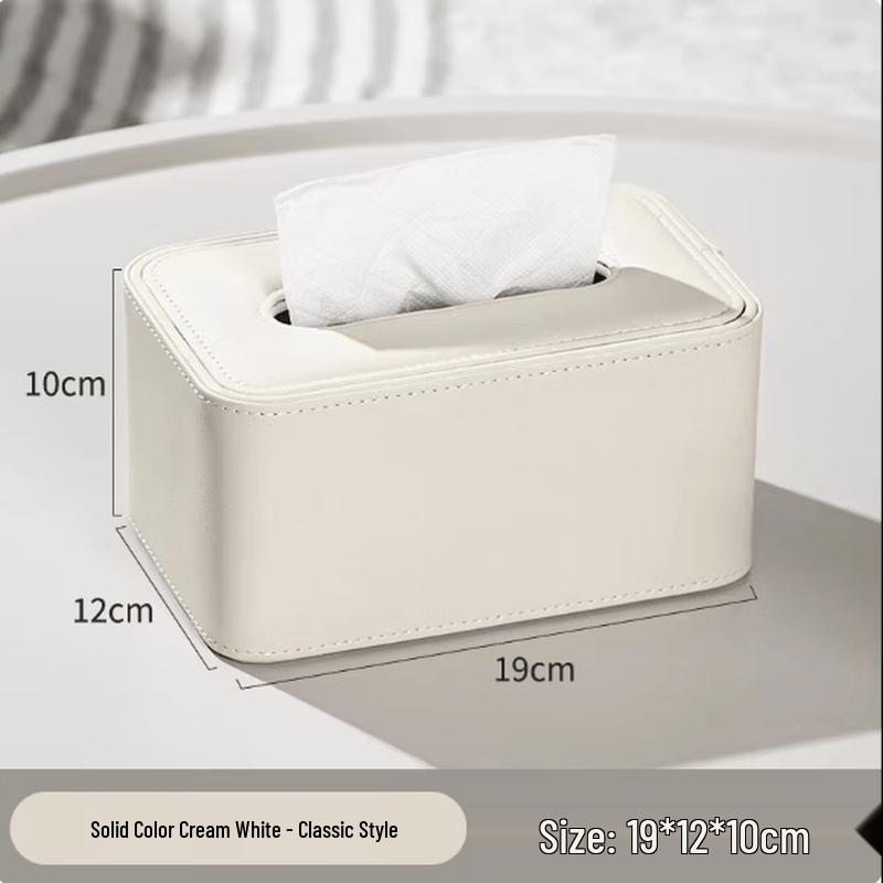 

GUAIKEAI Simple Creative Leather Tissue Box