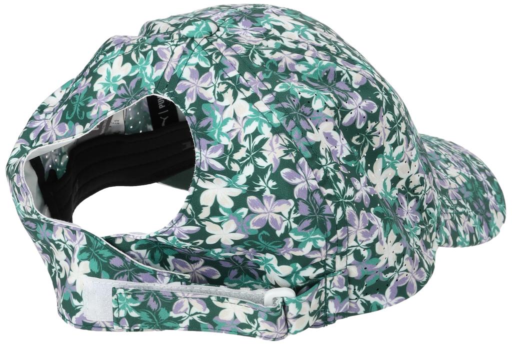 Cap Golf W Graphic Ponytail Hat 24 Dark Frost [PUMA] Women's Myrtle/Jade