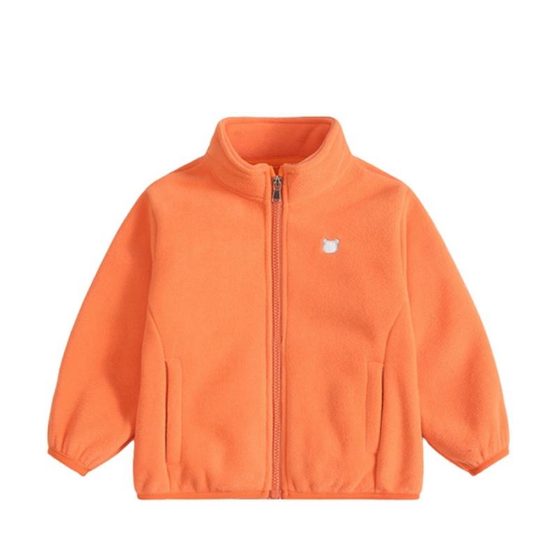 1-11 Years Kids Printed Zipper Coat