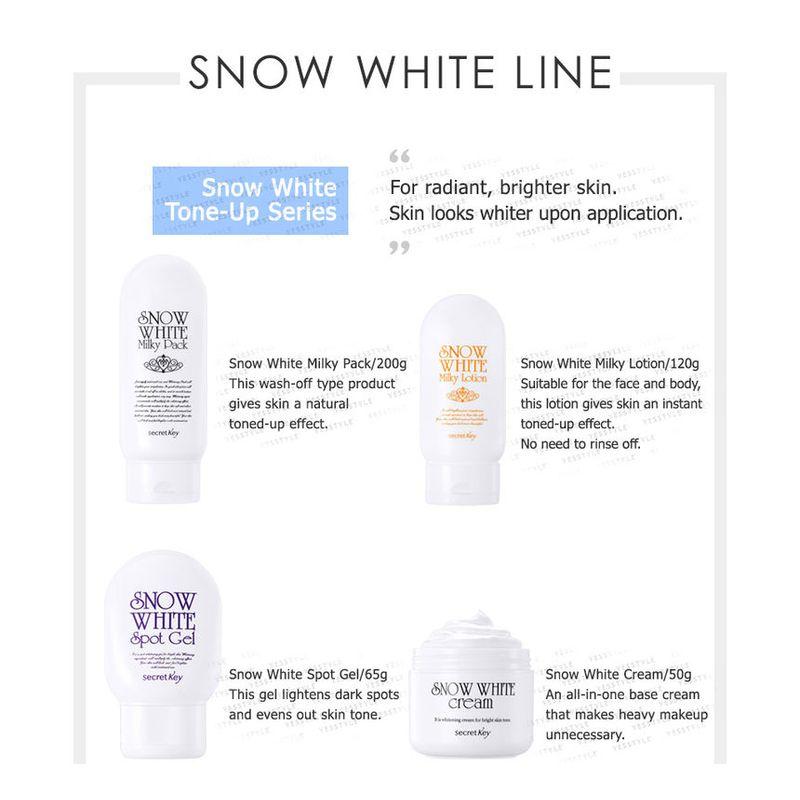 Secret Key Snow White Cream