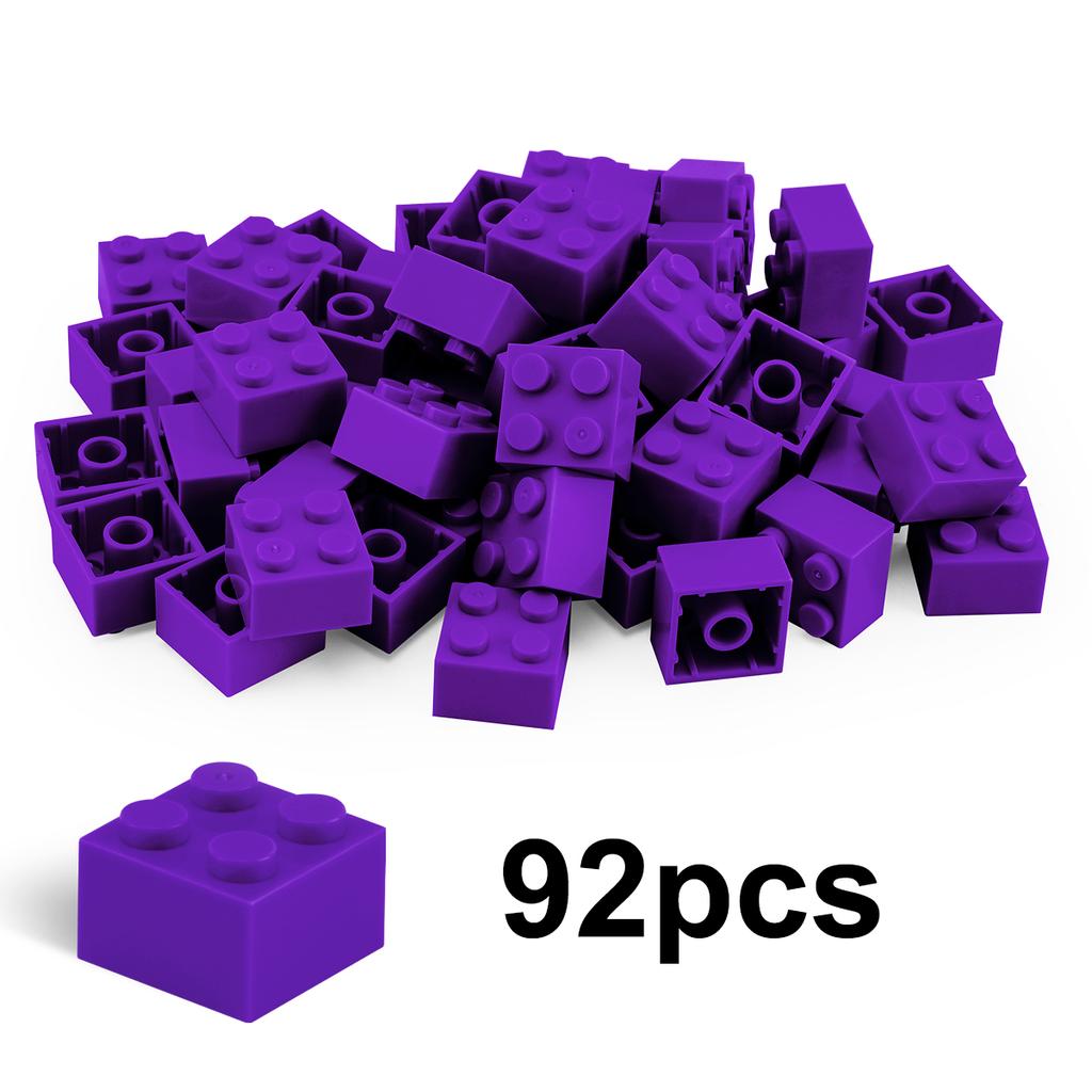 100g 2x2 high brickBuilding Blocks Thick FiguresBricks Dots Educational Creative SizeCompatible With Plastic Toys forChildren