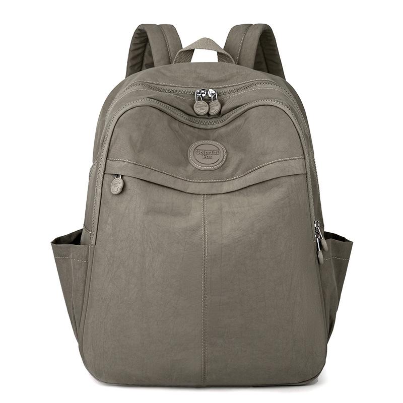 Nový velkokapacitní batoh Dámská korejská verze Batoh na počítač taška proti stříkající vodě