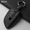 Leather Car Key Case Cover Shell Fob For Bmw F20 G20 G30 X1 X3 X4 X5 G05 X6 X7 G11 F15 F16 G01 G02 F48 Key Protector Accessories