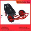 Children's Double Pedal Tricycle with Basket for Outdoor Play