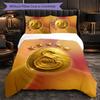 Biancheria da letto a tema Galatasaray FC Set 3 Pezzi Copripiumino Biancheria da letto decorativa per camera da letto per adolescenti Decorazione per la casa