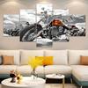 Frameless Unique Beautiful Motorcycle Fashion Style Poster, Home Decoration Art, Suitable for Living Room, Bedroom, office,Bar