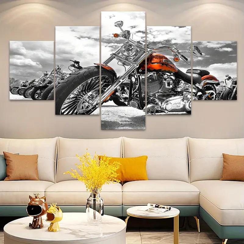 

Frameless unique beautiful motorcycle fashion style poster, home decoration art, suitable for living room, bedroom, office,Bar 20x35 20x45 20x55CM