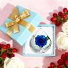 Valentine's Day Glacier Shaped Resin Crystal Rose Ornament