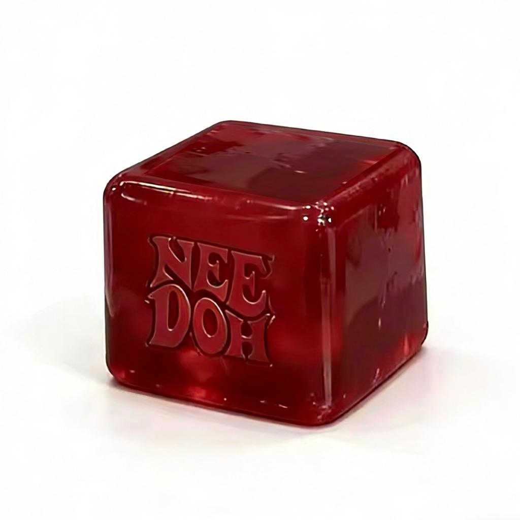 New Schylling Needoh Nice Sensory Squeezing Toy Cube For Stress Relief And Fingertip Release Toy For Pinching And Playing