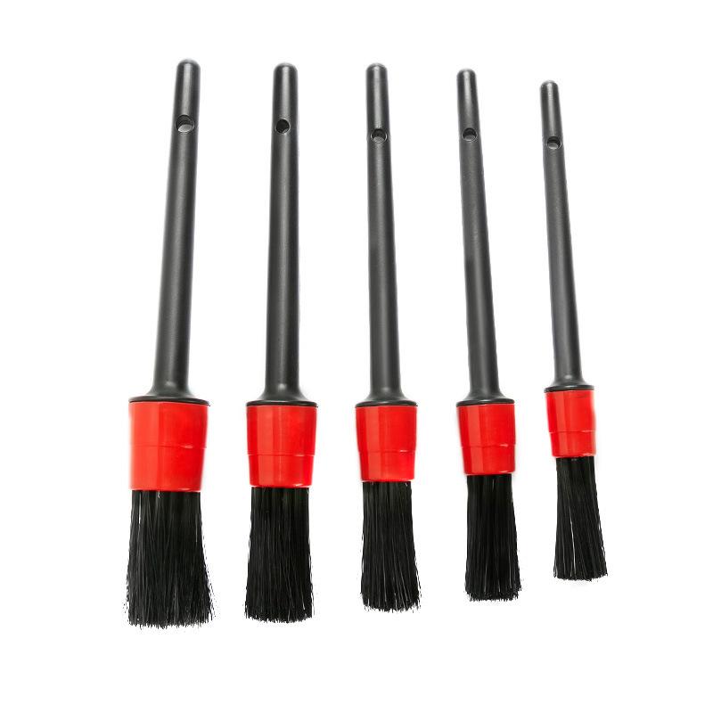 Set 5 Perii Curățare și Detaliere Guri Aer Mașină