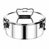 1.5QT Capacity Cake Baking Flan Mold Pot with Lid Pudding Cake Mold Durable Flan Pan Mold  Cupcake