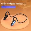 M-D8 Bluetooth Bone Conduction Earphones - Non-In-Ear, Head-Worn, True Stereo for Business and Sports.