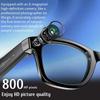 Neues Upgrade Intelligente Brille mit Kamera Videoaufnahme KI Fotoerkennung Bluetooth Anruf KI Übersetzung Sprach Sonnenbrille für Männer Frauen UV Schutz
