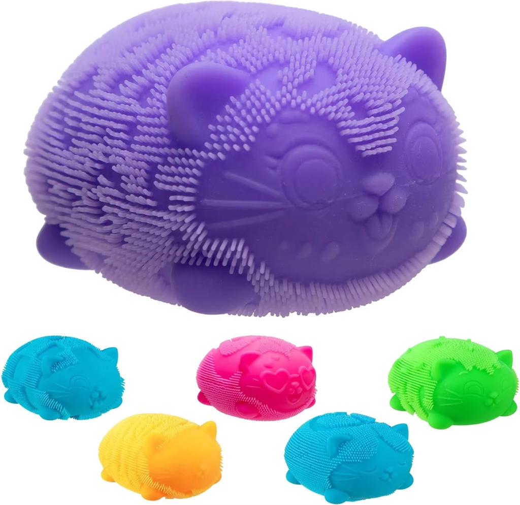 Needoh Fuzz Ball Wild C Series Desktop Ornament Stress Relief Toys Suitable For People Under Pressure Fun Soft Stress Ball