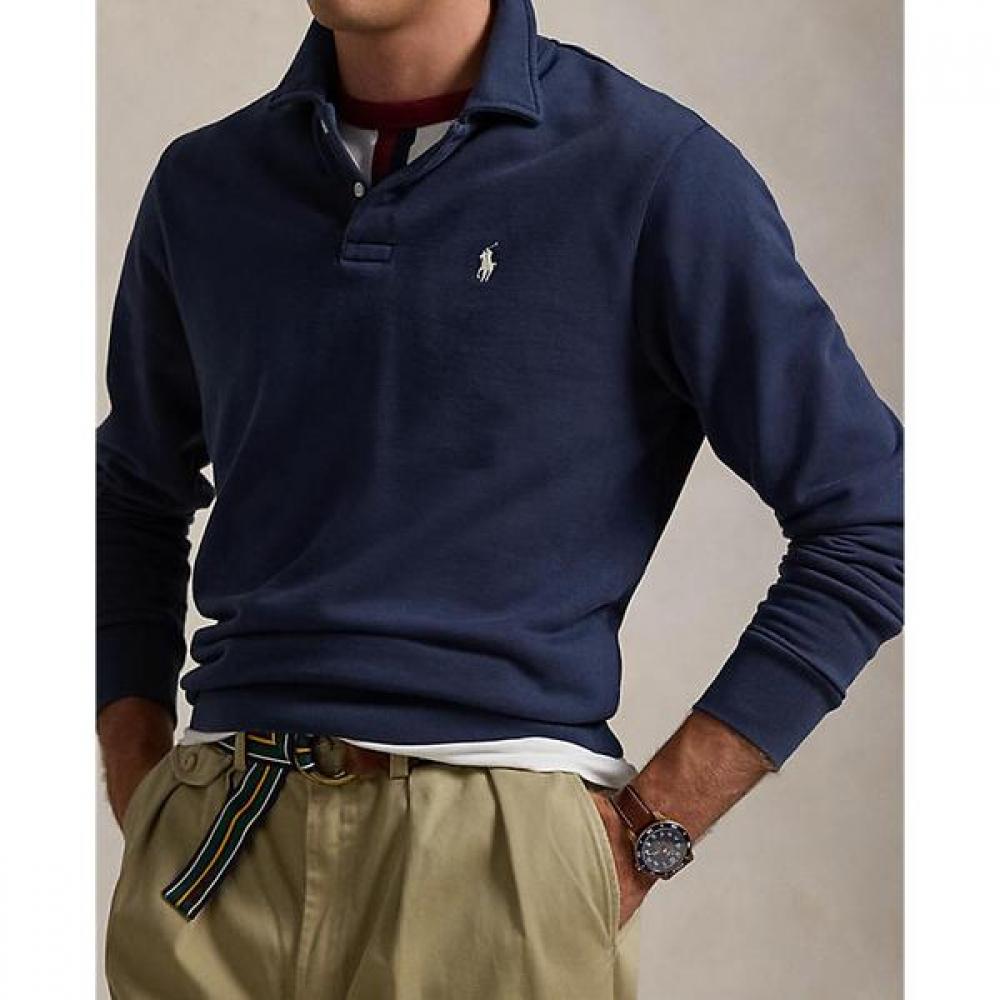 Polo Ralph Lauren Men S Loopback Fleece Collared SweatShirt Mnpokni16824017410