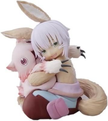 Made in Abyss Nanachi Figur Goldene Land der Feurigen Sonne Schreibtisch Niedlich Nanachi Mitty Schreibtisch Niedlich &
