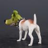 7cm Funny Green Mask Jack Russell Figure – Cartoon Dog PVC Statue, Adult Collectible Model Gift for Dog Lovers
