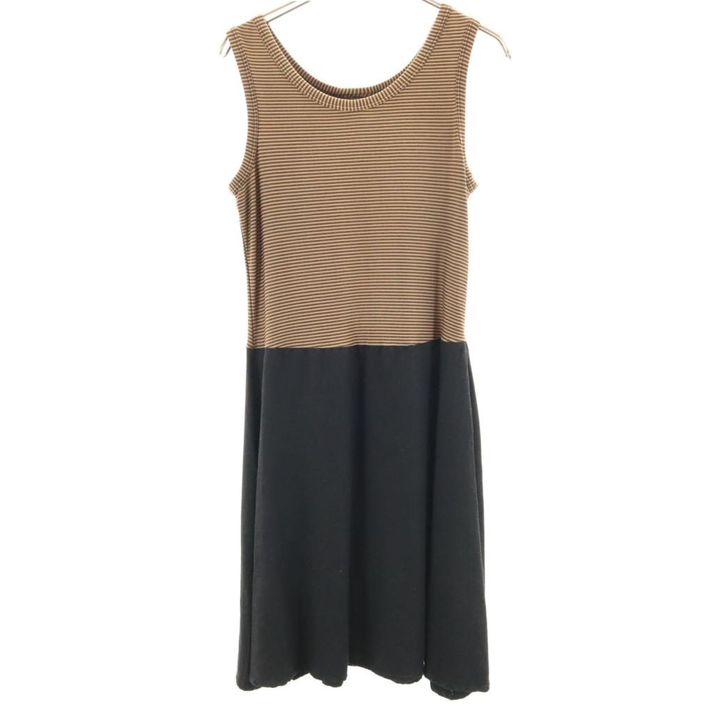 Fendi Made In Italy Border Pattern Long Sleeve Ensemble Knee-length Dress Women Used