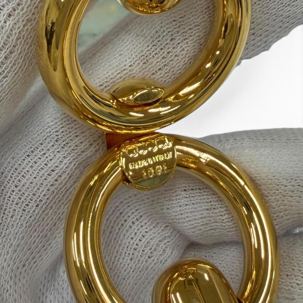 Excellent GUCCI Bangle Horsebit gold Women Used
