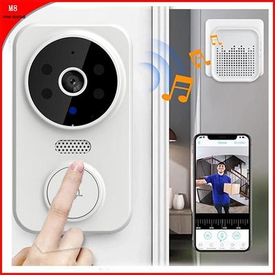 Ulooka Smart Wireless Video Doorbell with Two-Way Intercom for Home
