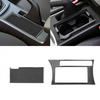 2pcs Carbon Fiber Car Interior Water Cup Holder Cover Sticker For Mazda 3 10-13