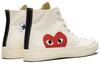 Converse X Comme des Garçons Play All Star Chuck 70 High-Top Sneakers 150205C