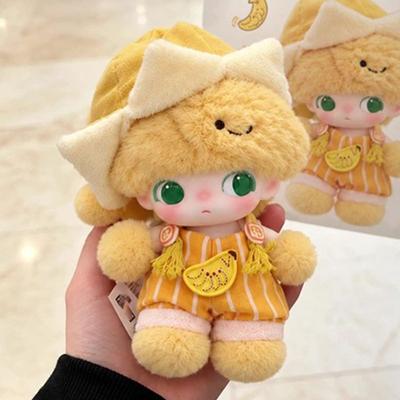 Cotton Doll Outfit Set 13-17cm Plush Toys Dimoo Style Adjustable Bib Pants With Hat