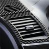 Carbon Fiber Interior Side Air Vent Outlet Cover Trim For Mitsubishi Lancer