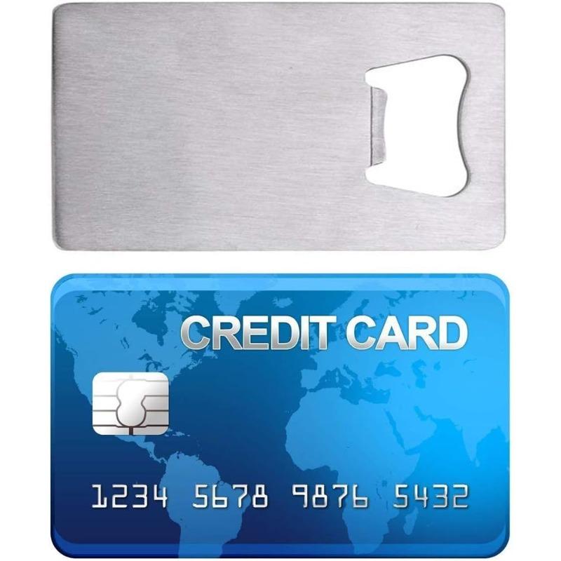 Wedding Gift Stainless Steel Card Shape Beer Bottle Opener For Wallet Pocket Bar Restaurant DIY Mini Anti-Rust Food Grade Favor
