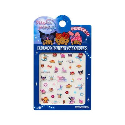 Sanrio Sanrio Postavičky Deco Malá nálepka ( Noční párty ) Japonsko NOVÝ