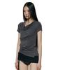ROCKCAKE Drape Essential Top - Charcoal