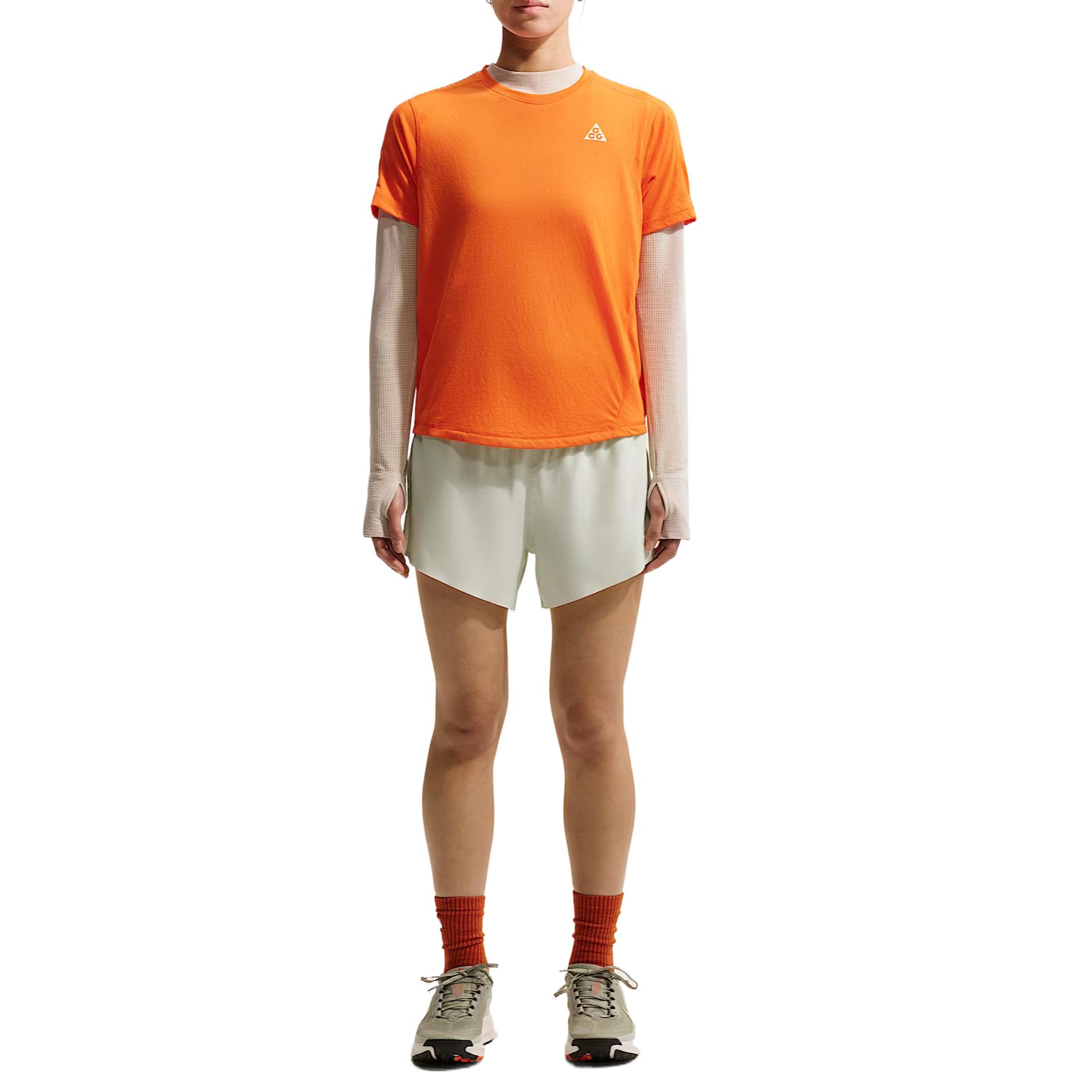 Nike ACG Lightweight Quick-Dry Mid-Rise Drawstring Running Shorts Women shorts IO9658-020 S