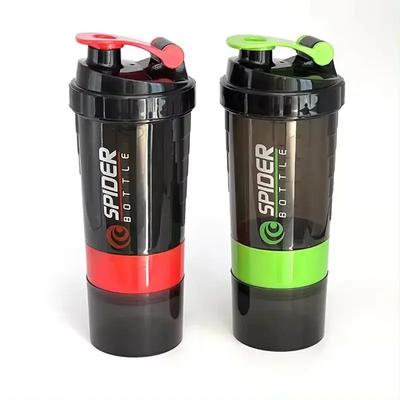 3 Layer Shake Cup Protein Powder Stirring CupBody-Building Exercise Bottle Fitness Sports Milk Shake Cup Gift Large Capacity