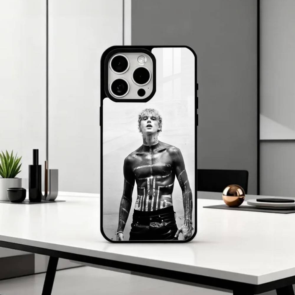 Rock Music M-MGK Kelly  Phone Case For iPhone17,16,15,14,13,12,11 Plus,Pro Max Magnetic For Magsafe Wireless Charging