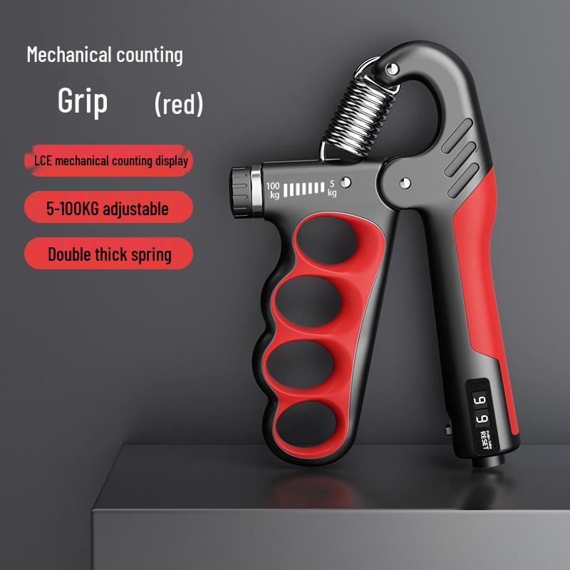 Adjustable Hand Gripper & Dynamometer for Muscle Rehab - Suitable for Men & Women, Finger Strength Training, and Cross-Training
