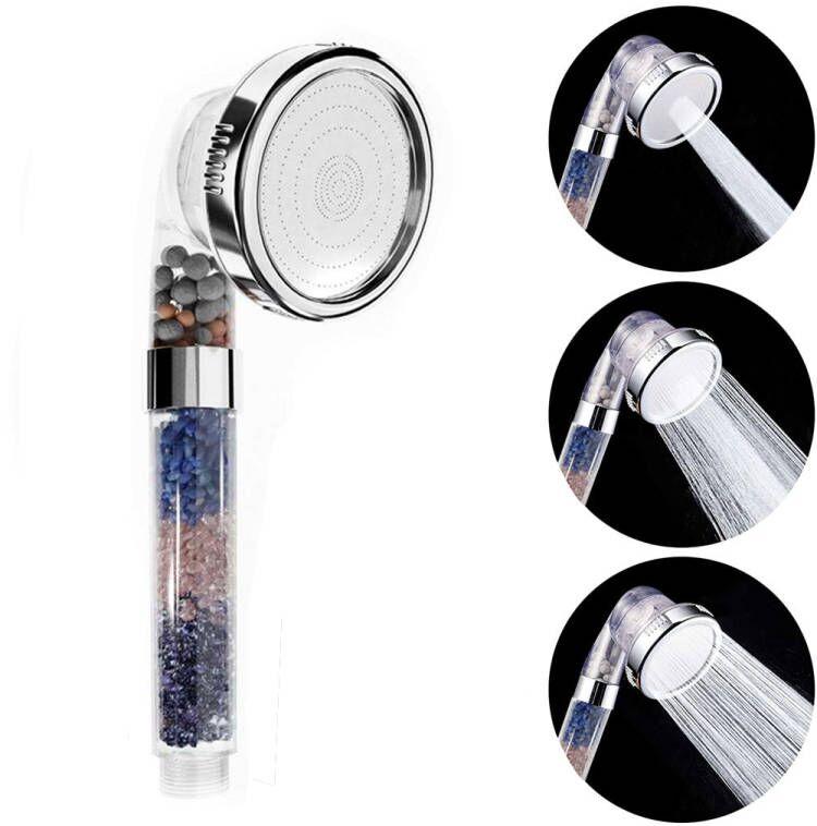 3 Mode Function Filtered Ionic Shower Head