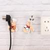 Cartoon Power Cord Creative Home Plug Finishing Kitchen Strong Sticky Hook