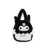 Adorable Cartoon Sanrio Plush Tote Bag Featuring Kuromi And Melody For Kids
