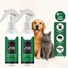 Pet Flea Tick Spray for Dogs Cats External Parasite Repellent Skin Care Itching Relief Gentle Effective Cleaning Spray 100ml