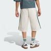 adidas Originals 80er Jahre Locker geknöpfte 3-Streifen 11-Zoll Bermuda-Shorts JC6523