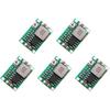 5PCS Mini DC4.75 23V to 3.3V Buck Converter Board 1.8A Output Small Size Green Board Airplane Buck Power Module Car Power Module