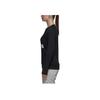 Adidas Essentials Logo Comfortable Soft Quick-Dry Crewneck Sweatshirt Women Sweatshirt Black S97079