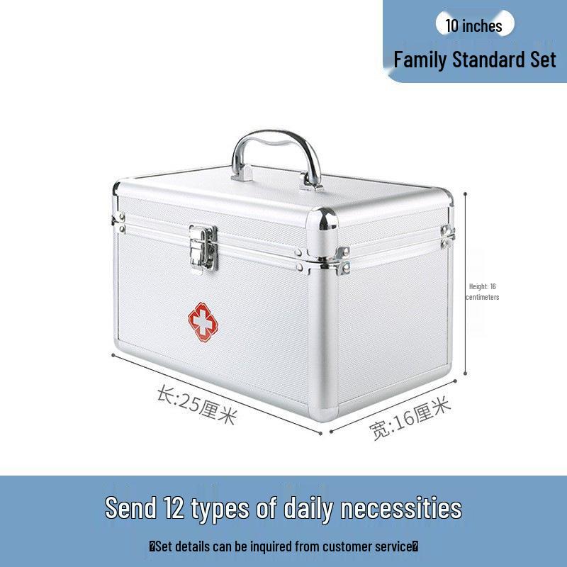 Family Pack Large Capacity First Aid Medicine Storage Box