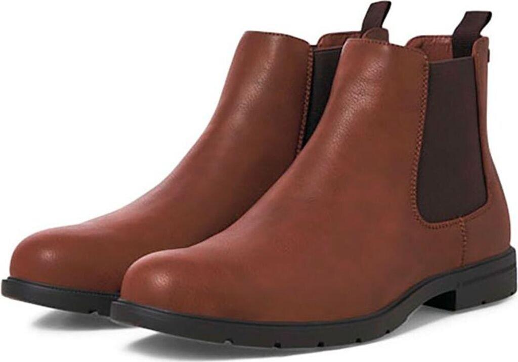 Коричневые ботинки Jack & Jones черного цвета