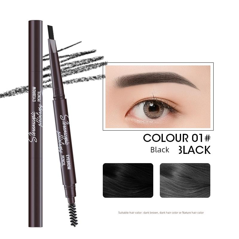 Li Jiaying Recommend Eyebrow Pencil Waterproof Sweat-Proof Long Lasting Fadeless Not Smudge Nature Distinct Look Beginner Genuine Goods